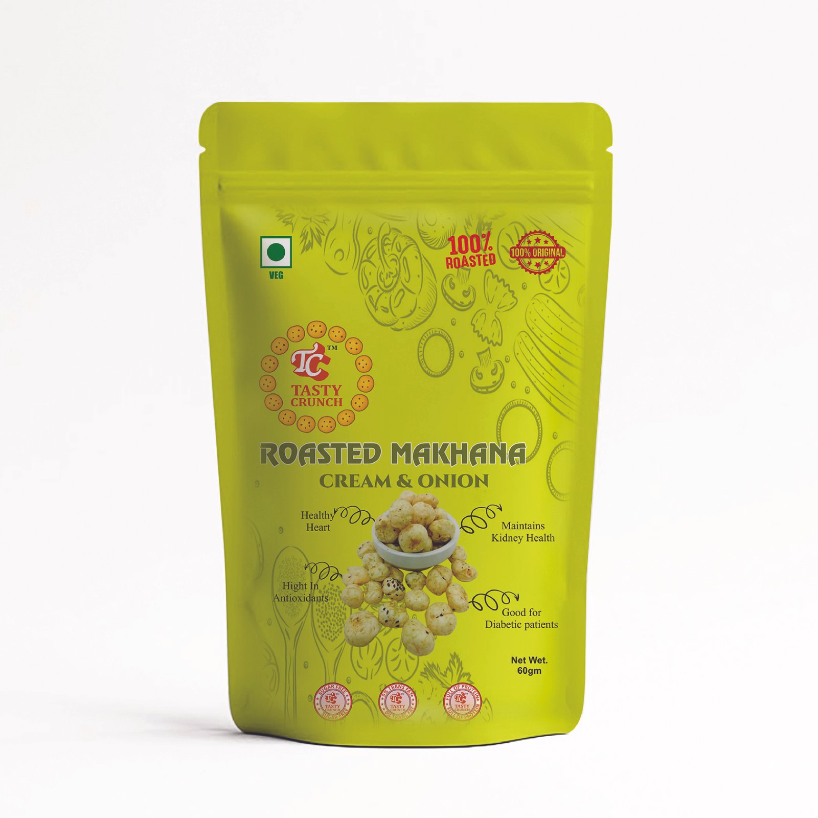 Cream & Onion Makhana